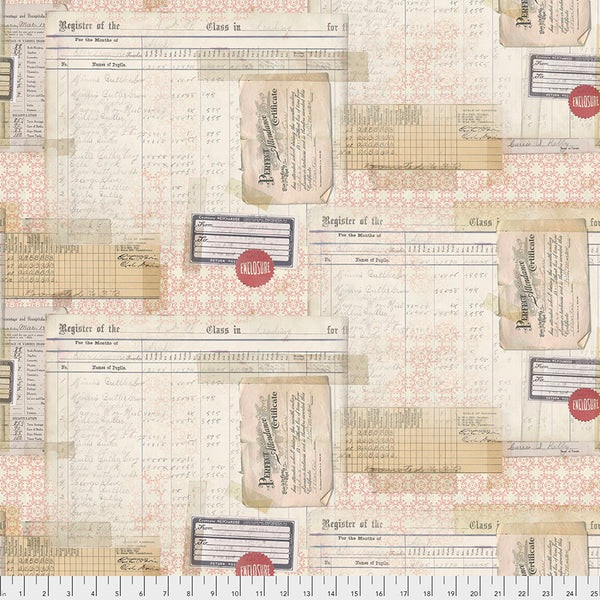 Memoranda III by Tim Holtz : Perfect Attendance in Multi : Free Spirit