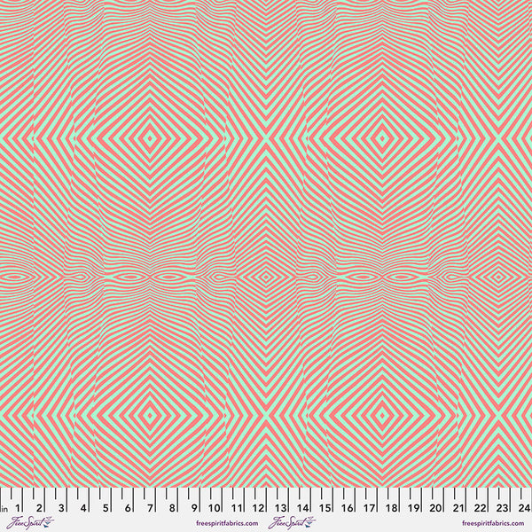 Moon Garden by Tula Pink : Lazy Stripe in Lunar : Free Spirit