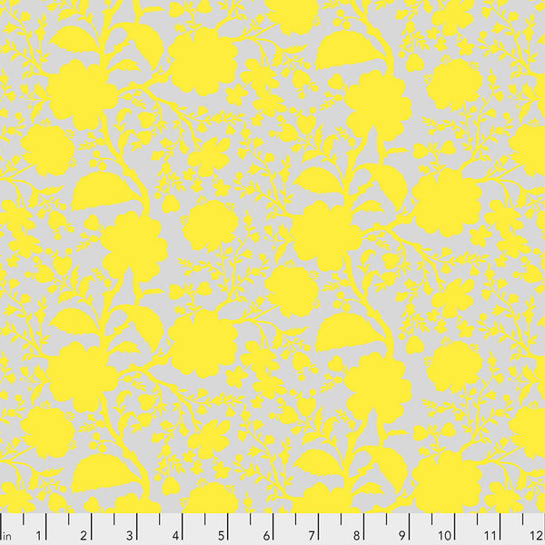 True Colors by Tula Pink : Wildflower in Daisy : Free Spirit