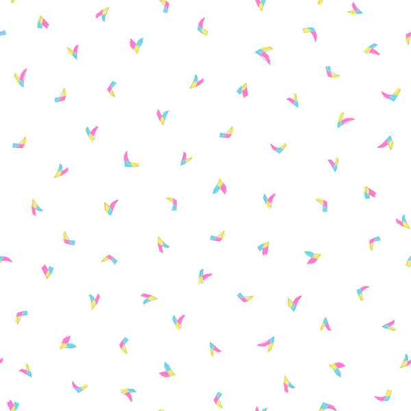 Modern Shirtings by Victoria Findlay Wolfe : Wingtips in Multi : Free Spirit