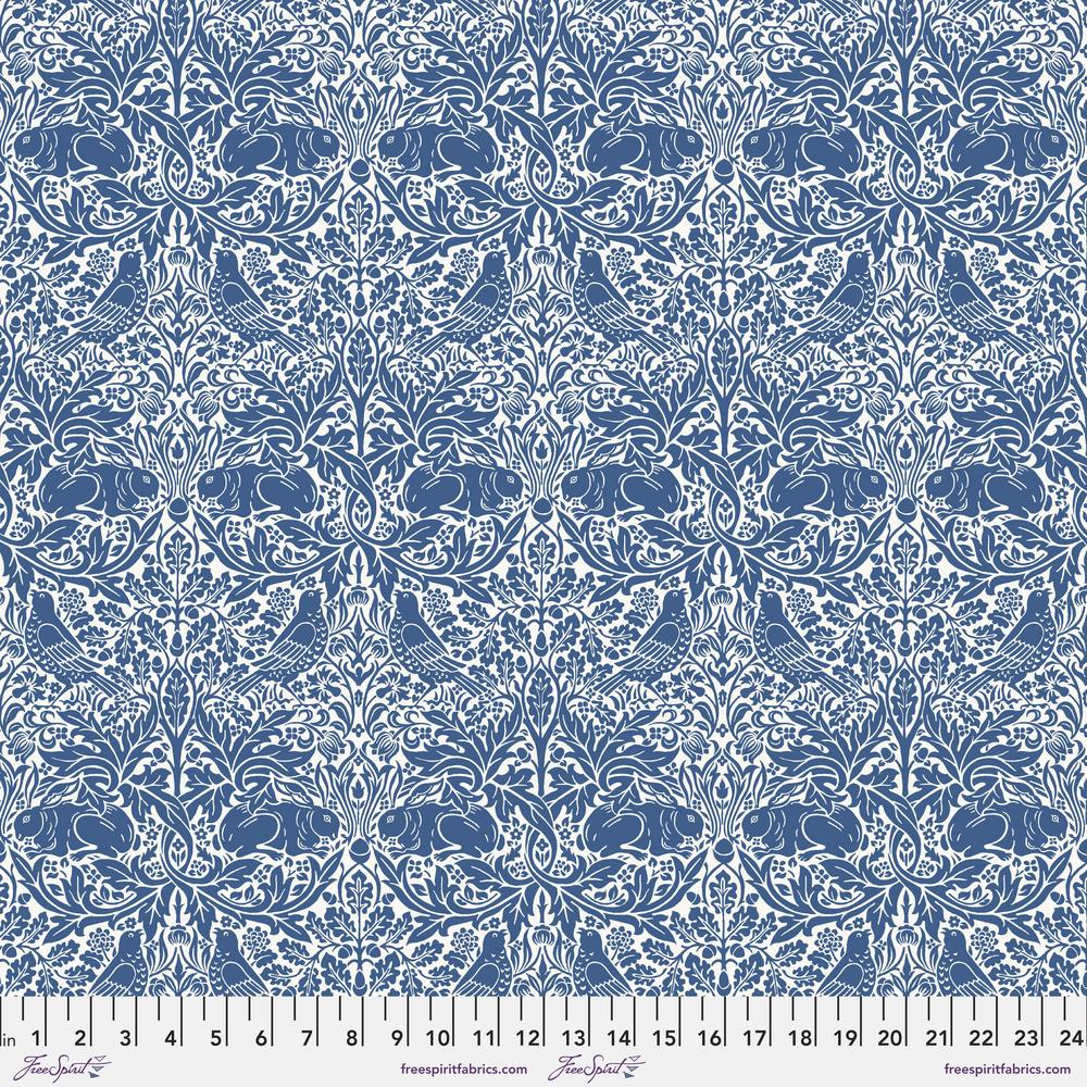 Wandle by Morris & Co : Brer Rabbit in Blue : Free Spirit