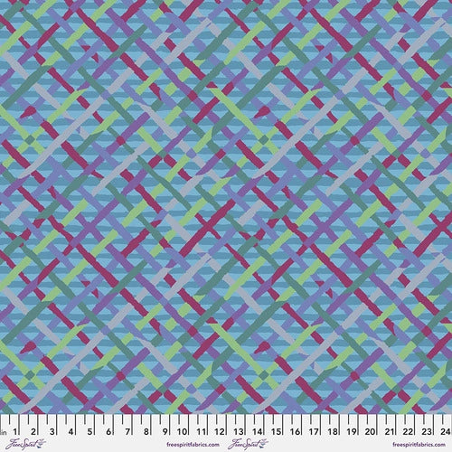 Brandon Mably : Mad Plaid in Turquoise : Free Spirit : Wideback
