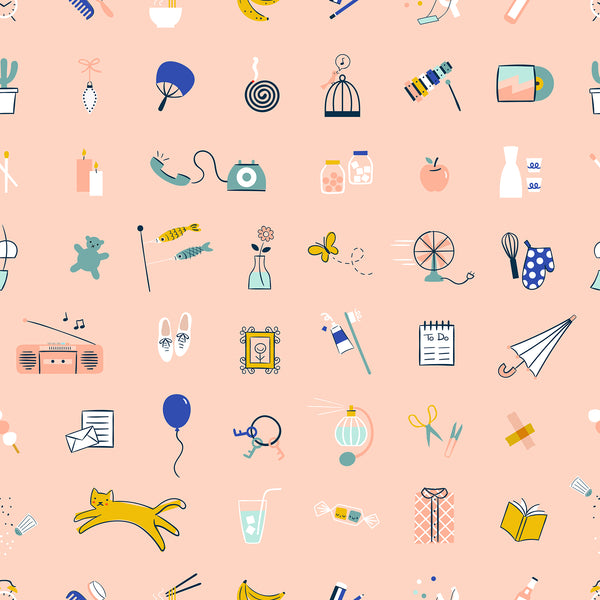 Whatnot by Rashida Coleman-Hale : Stuff in Pale Peach : Ruby Star Society