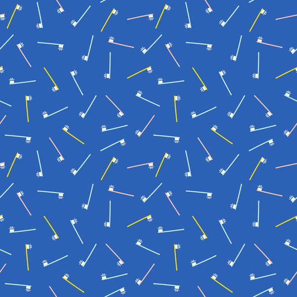 Whatnot by Rashida Coleman-Hale : Brusha Brusha in Blue Ribbon : Ruby Star Society