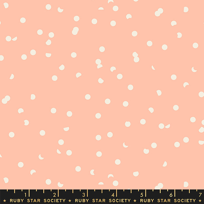 Hole Punch Dots by Kim Kight in Peach : Ruby Star Society