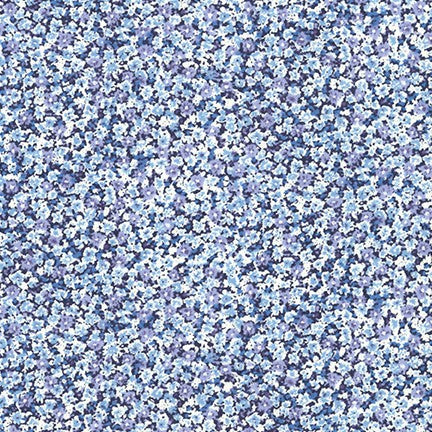 Bouquet by Sevenberry : SB-6121D3-3 Blue : Robert Kaufman