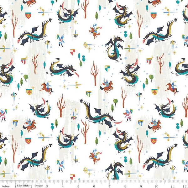 Little Brier Rose by Jill Howarth : Dragons in White : Riley Blake