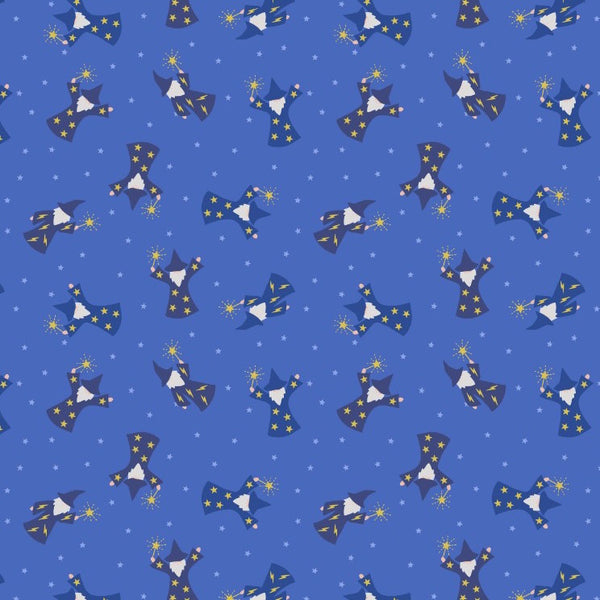 Small Things Mystical and Magical : Wizards on Mid Blue : Lewis and Irene