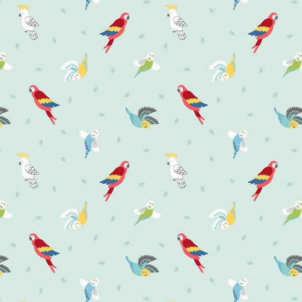 Small Things Pets : Birds in Light Peppermint : Lewis & Irene