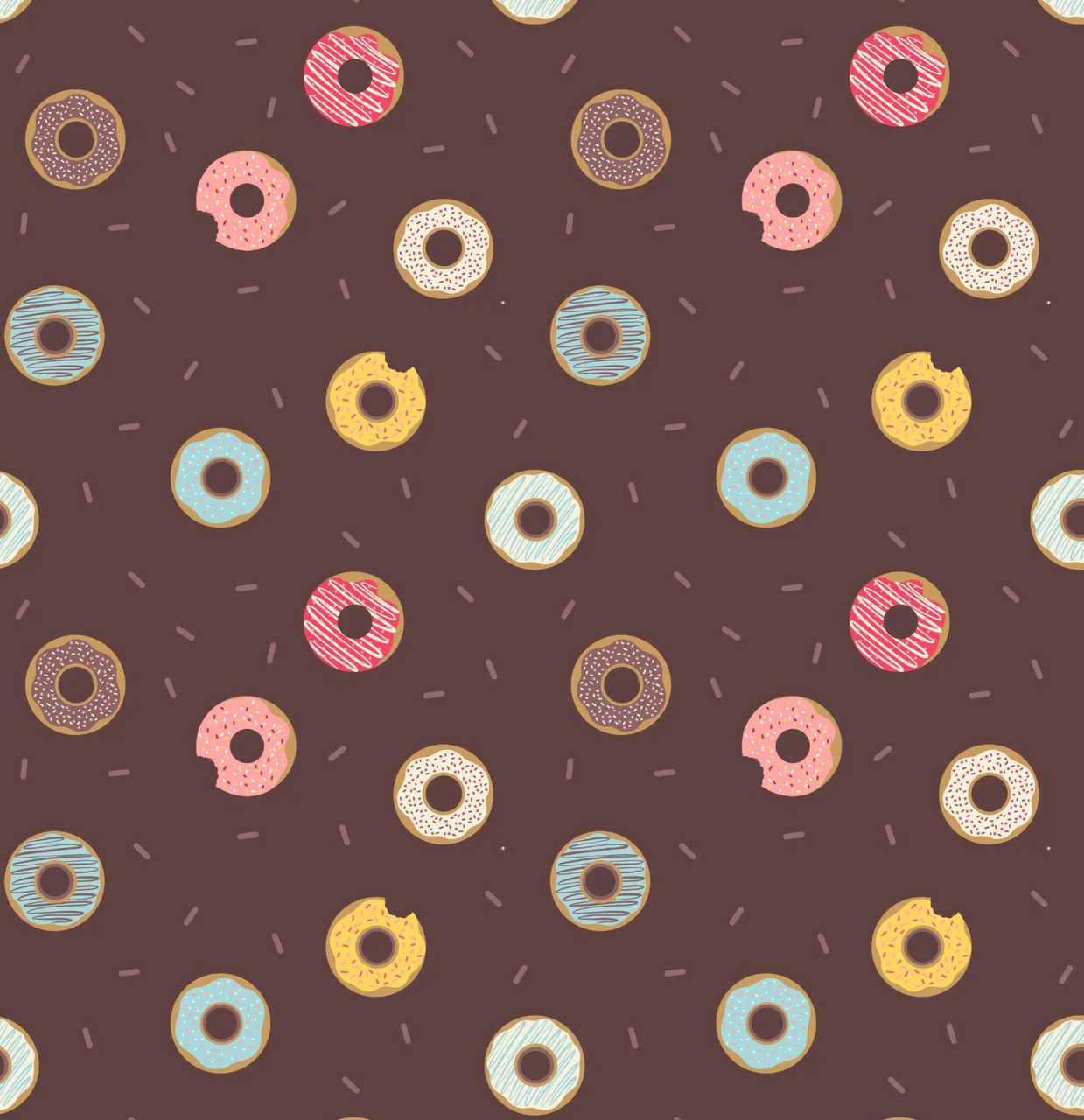 Small Sweet Things : Doughnuts in Brown : Lewis and Irene