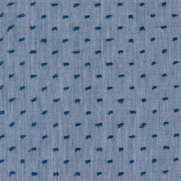Swiss Dot Chambray : Denim : Robert Kaufman