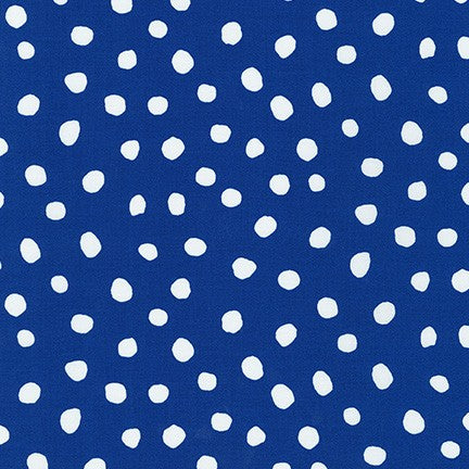 Dot and Stripe Delights : srk-19935-4 Blue : Robert Kaufman