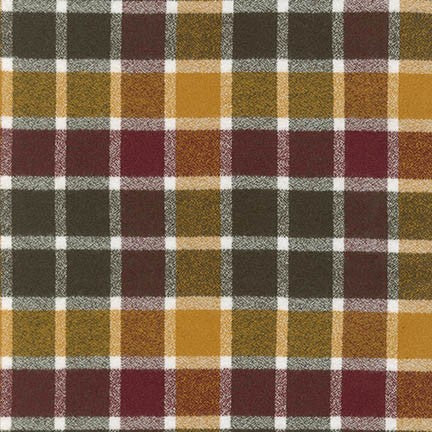 Mammoth Flannel : srkf-14889-164 Cider : Robert Kaufman