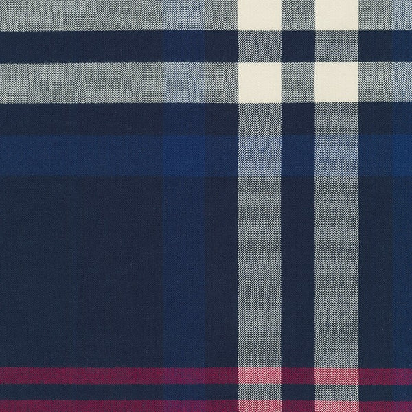 Porto Flannel Engineering : SRKF-21051-62 INDIGO : Robert Kaufman