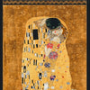 The Kiss by Gustav Klimt : srkm-17178-133 Gold : Robert Kaufman : Panel