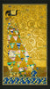 The Dress by Gustav Klimt : srkm-21348-133 Gold : Robert Kaufman : Panel