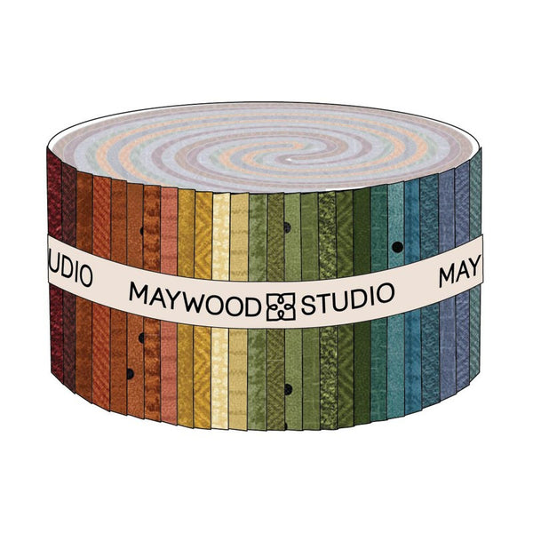 Woolies Flannel by Bonnie Sullivan : Jelly Roll in Colors : Maywood Studios