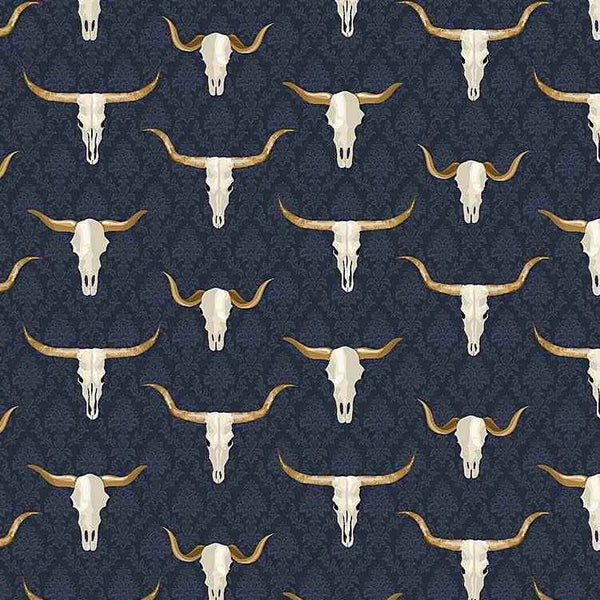 Wanted : Western Skulls in Multi : Dear Stella