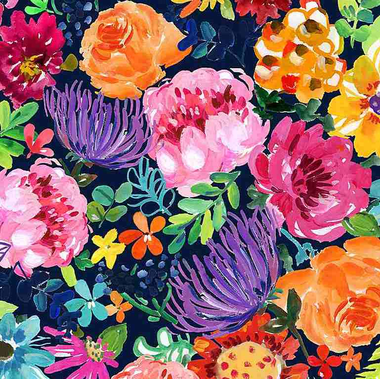 Earth Day : Dahlia in Multi : Dear Stella