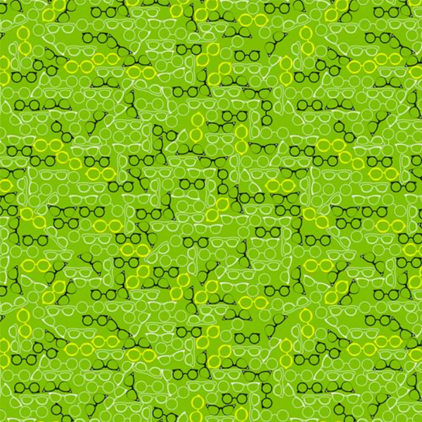 Best Bits : Glasses in Green : Stoff