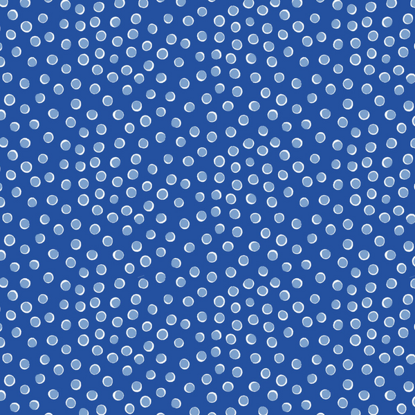 Indigo : Indigo Dots in Light Royal Blue : Clothworks