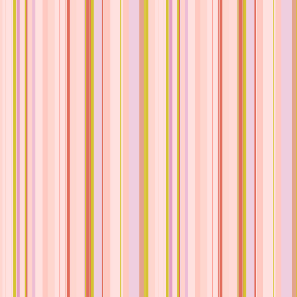 Boho Garden by Teresa Magnuson : Stripe in Light Coral : Clothworks