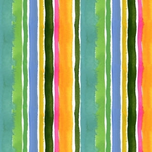 Midsummer by August Wren : Stripe in Multi : Dear Stella