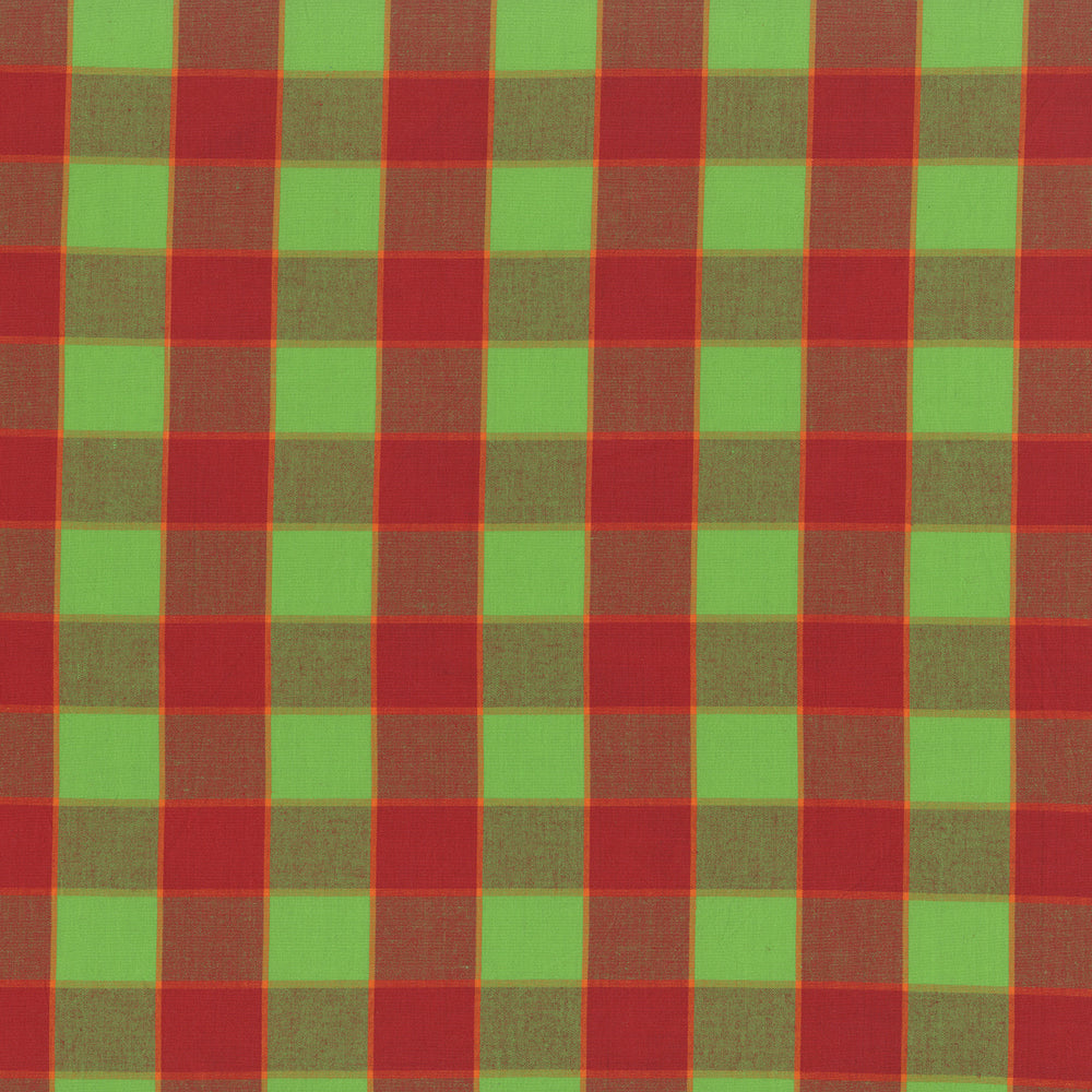 Artisan by Kaffe Fassett : Checkerboard Plaid in Red : Free Spirit