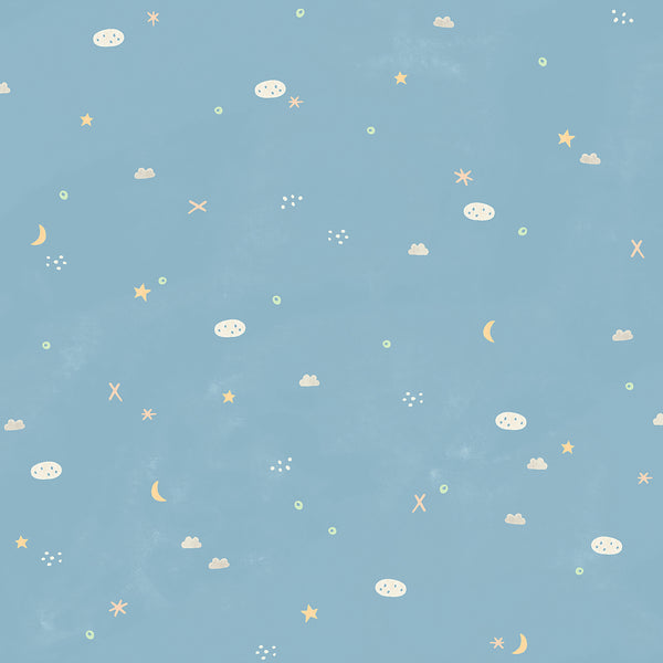 Dear Friends by Alijt Emmens : Stargazing in Sky : Cotton and Steel