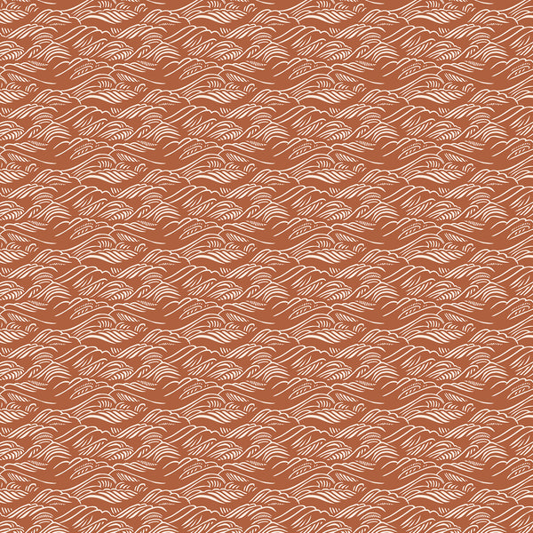 All the Through the Land by Amelie Manici : Ocean in Burning Sky : Cotton and Steel