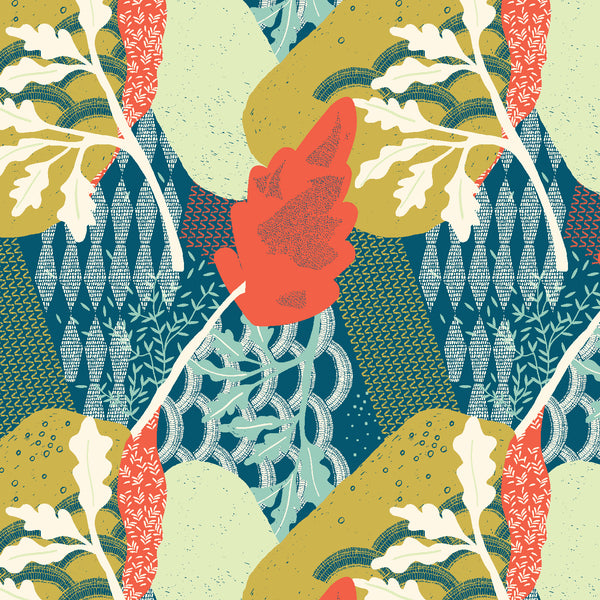 Good Vibes by Angela Corti : Tokyo in Rainfall : Cotton and Steel