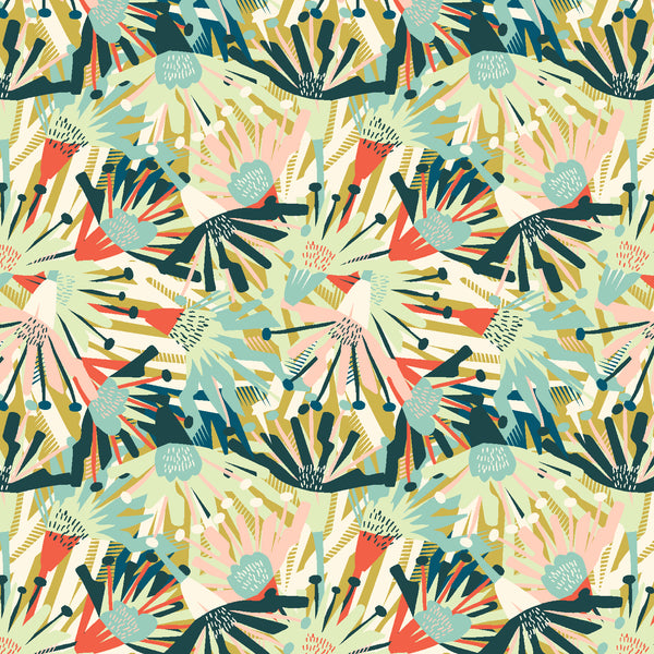Good Vibes by Angela Corti : Vibration in Paradise : Cotton and Steel