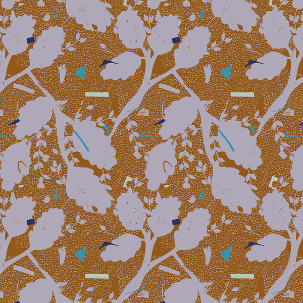 Good Vibes by Angela Corti : Komorebi in Golden Bark : Cotton and Steel