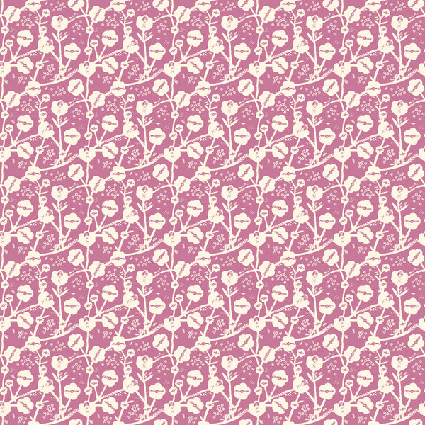 Good Vibes by Angela Corti : Ikigai in Bubble Pink : Cotton and Steel