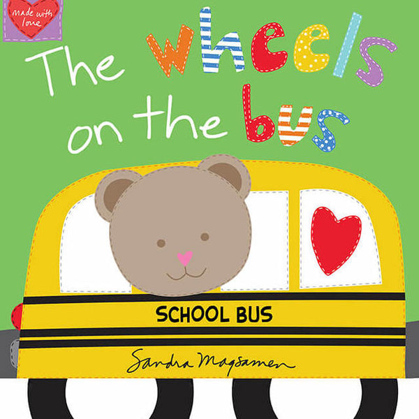 Hug & Love by Sandra Magsamen : Wheels on the Bus : Studio E : Soft Book