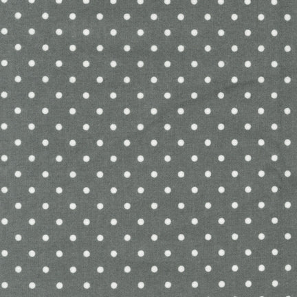 Cozy Cotton Flannel : fin-9255-12 Grey : Robert Kaufman
