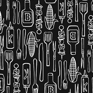 Best BBQ Ever : Outdoor Dining in Black : Michael Miller