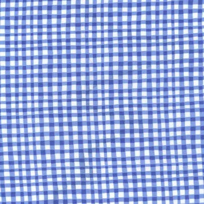 Basics : Gingham Play in Cobalt : Michael Miller