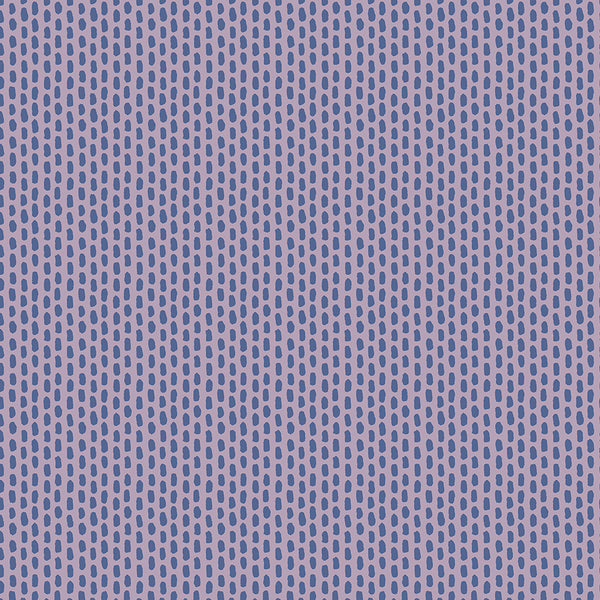 Dear Isla by Hope Johnson : Morning Dew in Spring Purple : Cotton and Steel