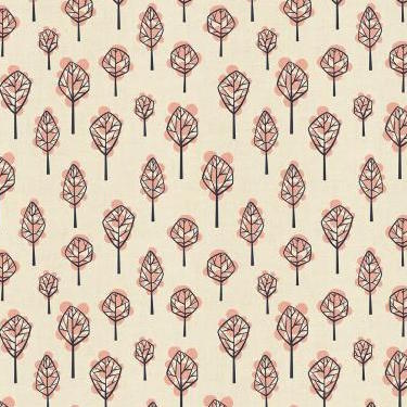 In the Woods by Loes Van Oosten : Beech Tree in Neutral : Cotton and Steel