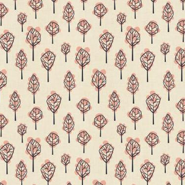 In the Woods by Loes Van Oosten : Beech Tree in Neutral : Cotton and Steel