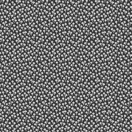 Rifle Paper Co Basics : Tapestry Dot in Black : Cotton and Steel