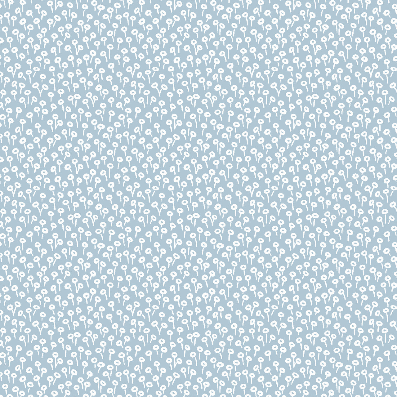Rifle Paper Co Basics : Tapestry Dot in Blue : Cotton and Steel