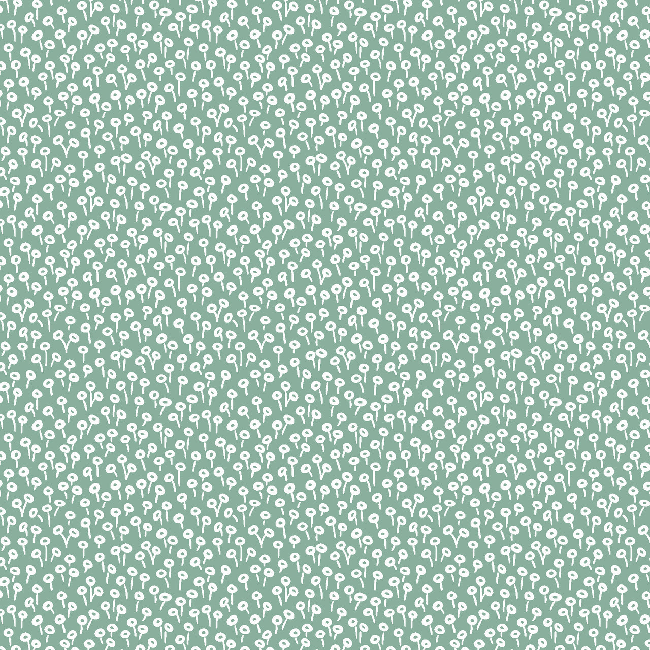 Rifle Paper Co Basics : Tapestry Dot in Green : Cotton and Steel