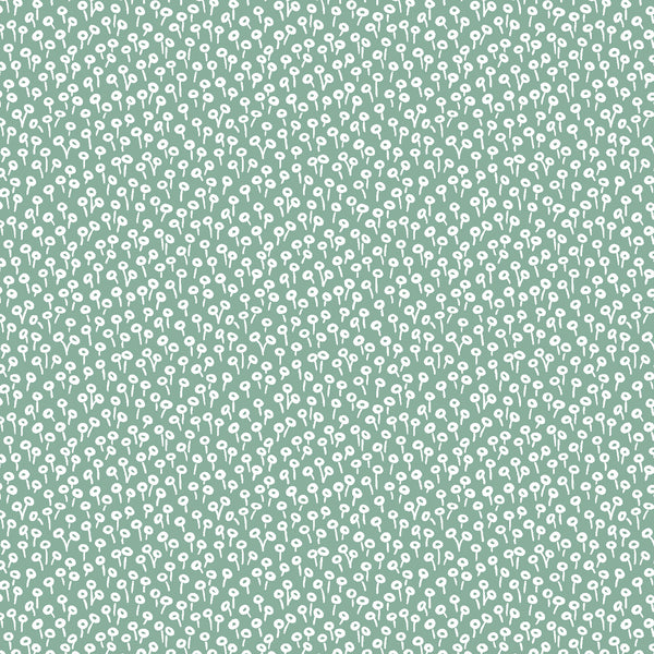 Rifle Paper Co Basics : Tapestry Dot in Green : Cotton and Steel