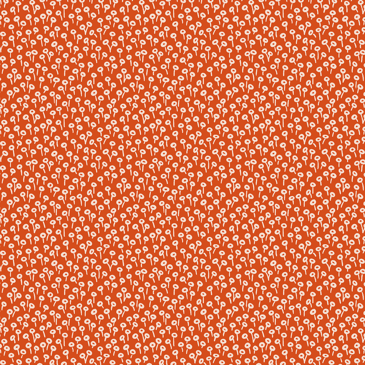 Rifle Paper Co Basics : Tapestry Dot in Rifle Red : Cotton and Steel