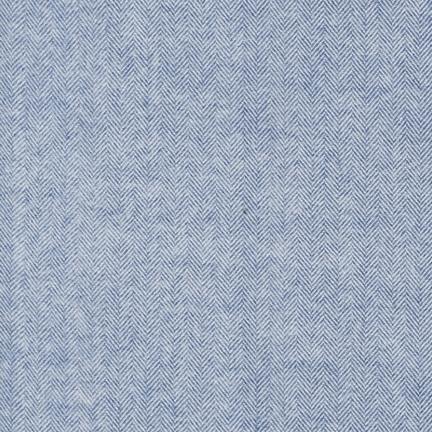 Shetland Flannel : srkf-13936-67 Denim : Robert Kaufman