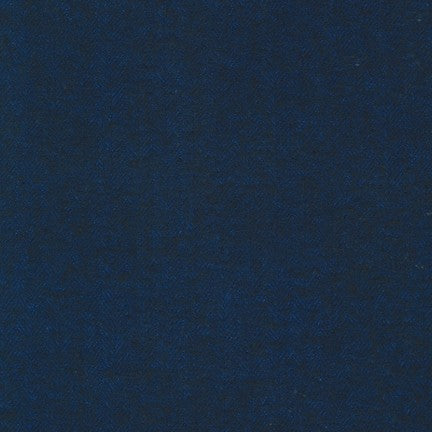 Shetland Flannel : srkf-13936-9 Navy : Robert Kaufman