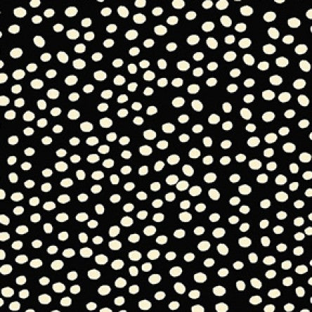 Midnight Glow by Sue Zipkin : Dots in Black and White : Clothworks